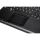 Perixx PERIBOARD-510 H PLUS US, Mini USB-Tastatur, Touchpad, Hub, schwarz