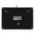 Perixx PERIBOARD-510 H PLUS US, Mini USB-Tastatur, Touchpad, Hub, schwarz