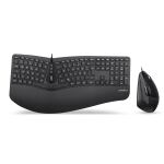 Perixx PERIDUO-505B, DE, Tastatur- und Maus Set,...