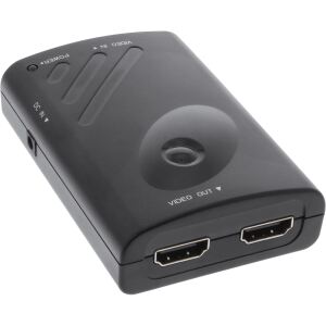 InLine Displayport zu 2x HDMI Splitter/Verteiler, FullHD, m. Videowand-Funktion