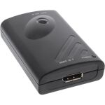 InLine Displayport zu 2x HDMI Splitter/Verteiler, FullHD, m. Videowand-Funktion