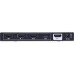InLine HDMI Switch, 4-fach, 48Gb/s, 8K@60Hz, mit USB-C