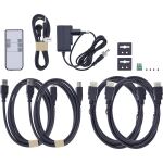 InLine KVM Switch, 2-fach, HDMI, 8K@60Hz, USB 3.2, mit IR & RS-232