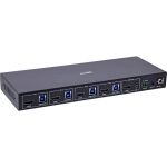 InLine KVM Switch, 4-fach, HDMI, 8K@60Hz, USB 3.2, mit IR & RS-232