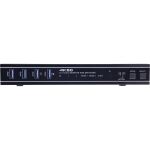 InLine KVM Switch, 2-fach, HDMI & DP, Dual Monitor, 4K60Hz, USB Hub, schwarz