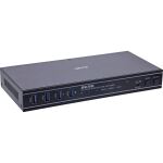 InLine KVM Switch, 2-fach, HDMI, Dual Monitor, 8K60Hz, USB Hub, schwarz