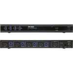 InLine KVM Switch, 4x1, DP 4K/60Hz, USB 3.2 Hub