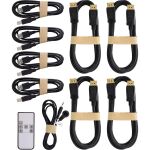 InLine KVM Switch, 4x1, DP 4K/60Hz, USB 3.2 Hub