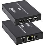 InLine KVM Extender over IP, HDMI Full-HD, 150m, Set