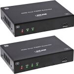 InLine KVM Extender, DP 4K/60Hz, Fiber Singlemode, 10km, Set