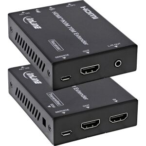 InLine KVM Extender Cat.6, HDMI 4K/60Hz, 70m, Set