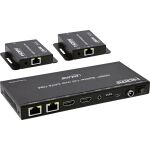InLine Video Splitter/Extender, 1x2, Cat.6, HDMI 4K/30Hz, Kit, mit Empfängern