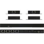 InLine Video Splitter/Extender, 1x4, Cat.6, HDMI 4K/30Hz, Kit, mit Empfängern
