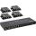 InLine Video Splitter/Extender, 1x4, Cat.6, HDMI 4K/30Hz, Kit, mit Empfängern