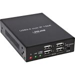 InLine USB 2.0 Host/Device Extender over IP, Einzelgerät, RJ45 / SFP