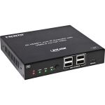 InLine KVM Extender over IP, HDMI 4K/60Hz, 100m, Empfänger (RX)