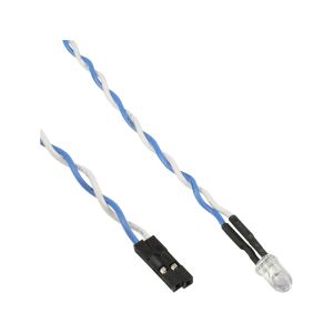 InLine HDD-LED / Power-LED für Mainboard-Anschluss, blau, 5mm, 0,8m
