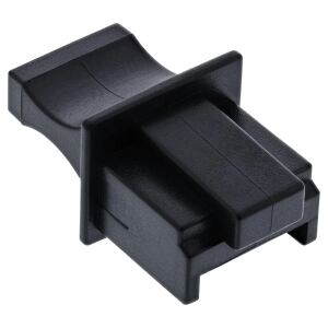 InLine Staubschutzkappen für RJ45 Buchsen, schwarz, 10 Stück