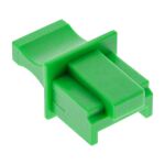 InLine Staubschutzkappen für RJ45 Buchsen, grün, 100 Stück