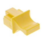 InLine Staubschutzkappen für RJ45 Buchsen, gelb, 10 Stück