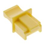 InLine Staubschutzkappen für RJ45 Buchsen, gelb, 100 Stück