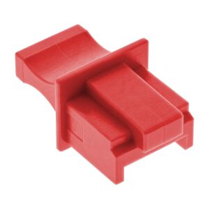 InLine Staubschutzkappen für RJ45 Buchsen, rot, 100 Stück