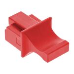 InLine Staubschutzkappen für RJ45 Buchsen, rot, 100 Stück