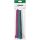 InLine Kabelbinder 12x150mm, Klett-Verschluss, 10er, 5 versch. Farben
