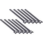 InLine Kabelbinder 180x12mm, Klett-Verschluss, 10er, schwarz