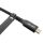 InLine Klettkabelbinder mit Lasche 12x125mm, 10er, schwarz