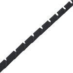 InLine Spiralband 10m, schwarz, 18mm