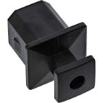 InLine Staubschutz für USB-B Buchse, 50 Stück, schwarz