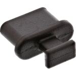 InLine Staubschutz, für USB-C Buchse, schwarz 50er Pack