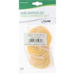 InLine Kabelmarkierer 3,6-7,4mm, Nr.0-9, 1000 Stück