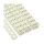 InLine Kabelmarkierer 6mm, Nr.0-9, weiß, 100er Pack