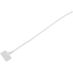 InLine Kabelbinder mit Markierfeld aussen, Länge 200mm, Breite 2,5mm, 100 Stück