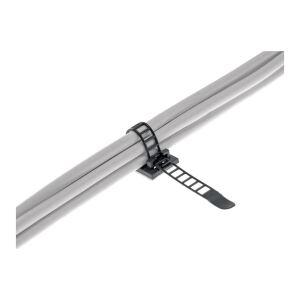 InLine Kabelbinder Bündelklemme 64 mm, schwarz, 10 Stück