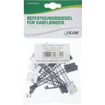 InLine Kabelbinder Bündelklemme 64 mm, schwarz, 10 Stück