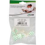 InLine Kabelbinder Bündelklemme 94mm, natur, 10 Stück