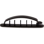InLine Kabelmanager mit Klebesockel, 10er Pack, schwarz, 8,5 cm