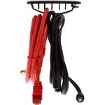 InLine Kabelmanager mit Klebesockel, 10er Pack, schwarz, 8,5 cm