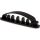 InLine Kabelmanager mit Klebesockel, 10er Pack, schwarz, 8,5 cm