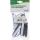 InLine Kabelmanager mit Klebesockel, 10er Pack, schwarz, 8,5 cm