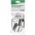 InLine Kabelmanager mit Klebesockel, 10er Pack, schwarz, 5,4 cm