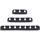 InLine Kabelmanager-Set, 3-, 5-, 7-fach, selbstklebend, schwarz