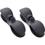 InLine Kabelaufwickler für Gerätekabel, selbstklebend, schwarz, 2er-Set