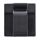 100er Pack InLine Kabelmanager Klebesockel M, Nylon, 3M-Klebepad, schwarz