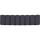5er Pack InLine Kabelclip, 7-fach, selbstklebend, schwarz