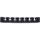 5er Pack InLine Kabelclip, 7-fach, selbstklebend, schwarz