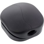 10er Pack InLine Click Kabelmanager 1-Line, schwarz